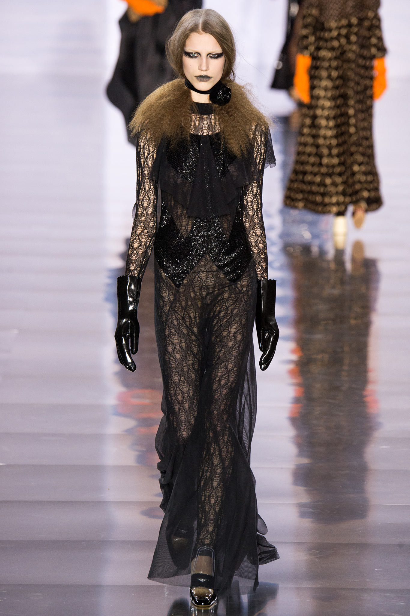 Naomi Campbell In Maison Margiela At amfAR Milano 2015