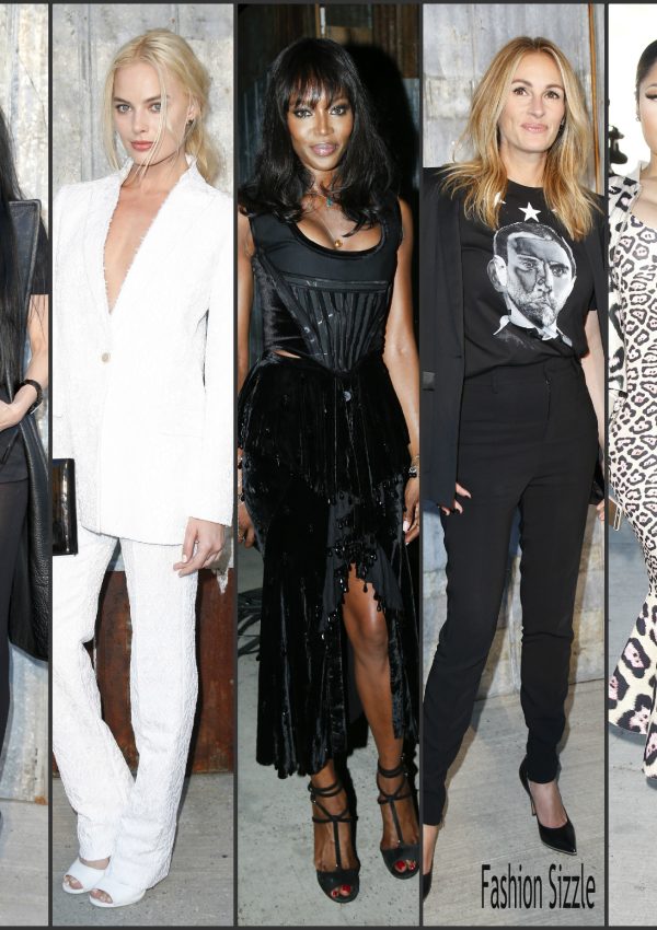 Givenchy Spring  2016 Ready To Wear Front Row