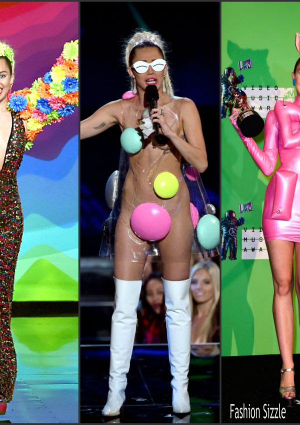 Miley Cyrus  outfits – 2015 MTV Video Music Awards