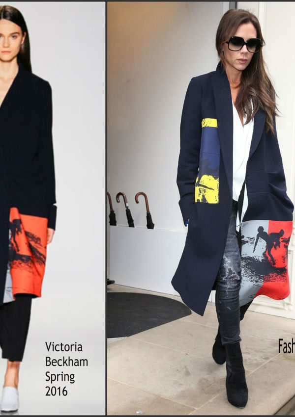 Victoria Beckham In Victoria Beckham – Out In London