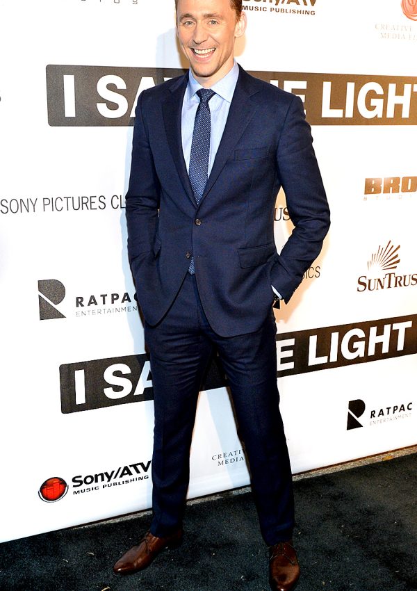 Tom Hiddleston  in  Polo Ralph Lauren – ‘I Saw The Light’  Nashville Premiere