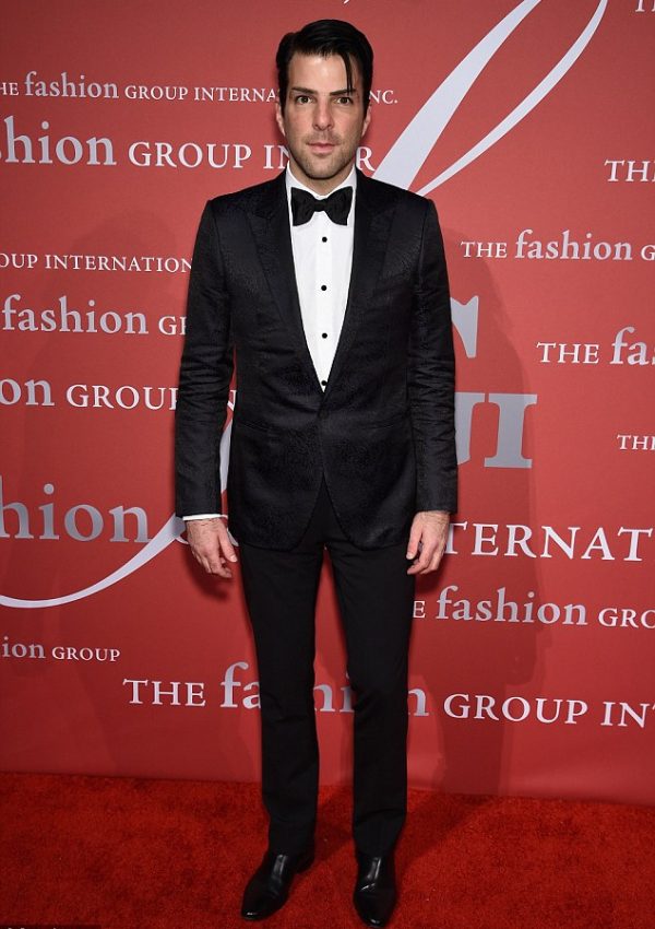 Zachary Quinto  the Fashion Group International Night Of Stars Gala