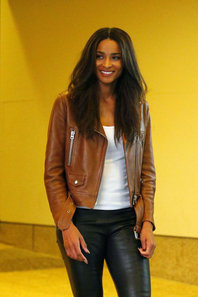 Ciara--in-Leather-Parts-Leaves- MTV- Studios -in -NY