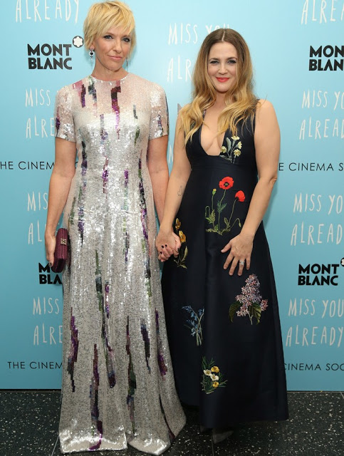 Toni Collette In Escada & Drew Barrymore In Stella McCartney  At  ‘Miss You Already’ New York Screening
