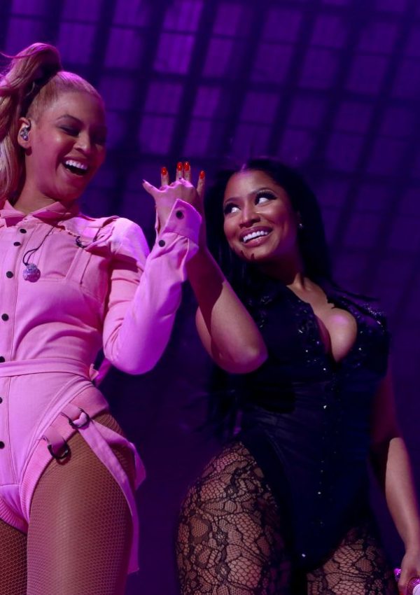 Beyonce and Nicki Minaj At  Tidal Concert in New York