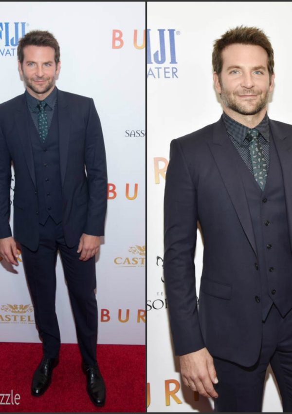 Bradley Cooper in Dolce & Gabbana – ‘Burnt’ New York Premiere