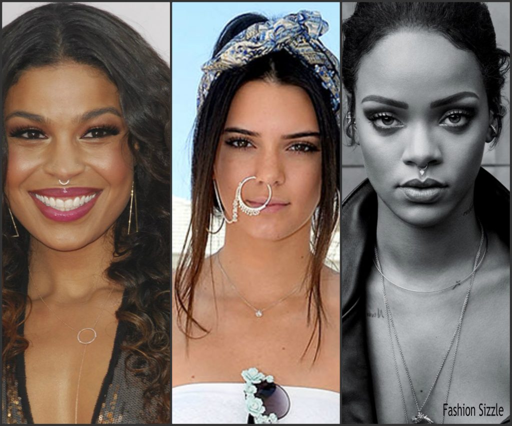 Celebs with nose piercings 2015
