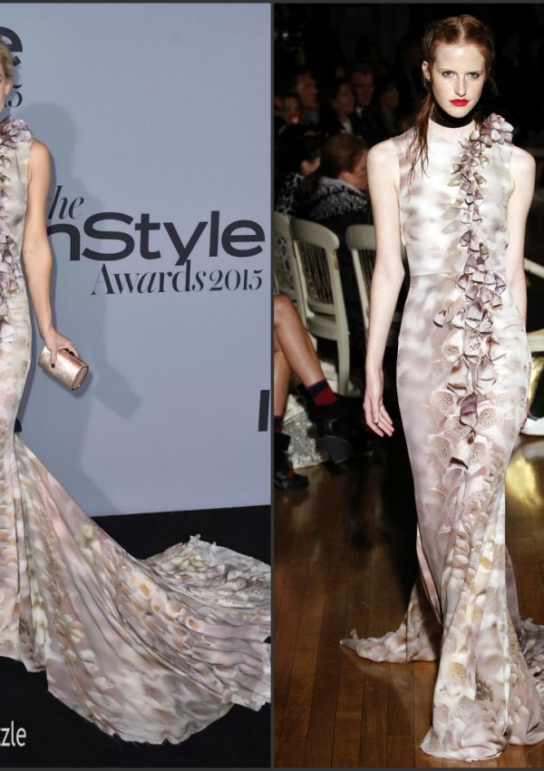 Kate Hudson In Giles  At  2015 InStyle Awards