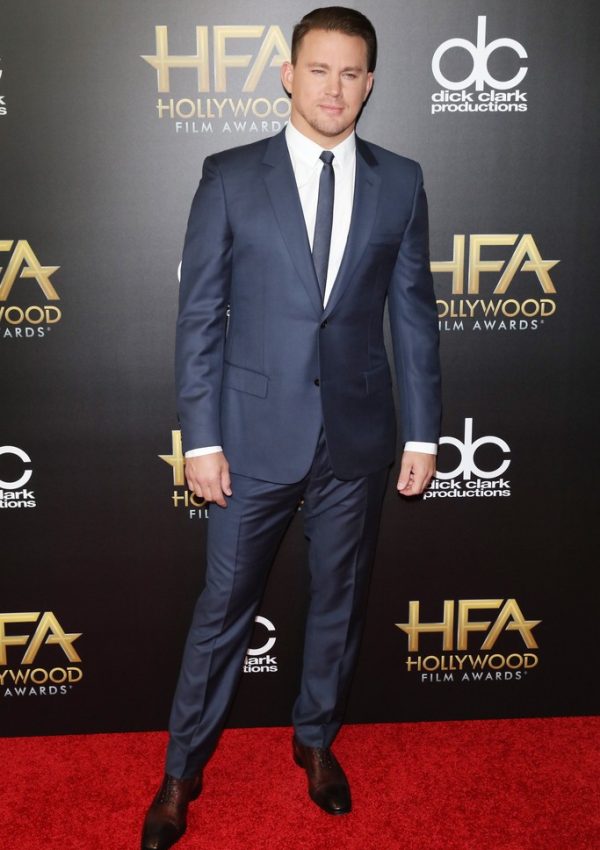 Channing Tatum in Dior Homme -2015  Hollywood Film Awards