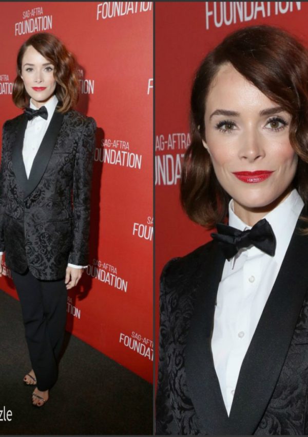 Abigail Spencer  attends  SAG Foundation 30th Anniversary Celebration in Beverly Hills