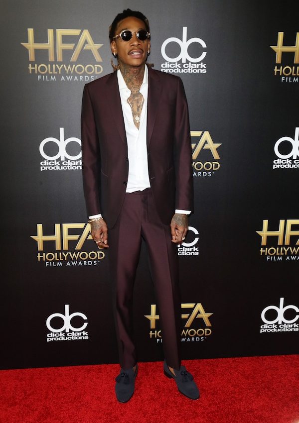 Wiz Khalifa  in Ermenegildo Zegna  – The 19th Annual Hollywood Film Awards
