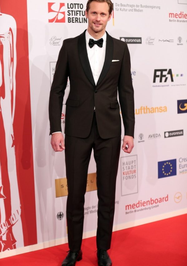 Alexander Skarsgard  In Prada – European Film Awards 2015