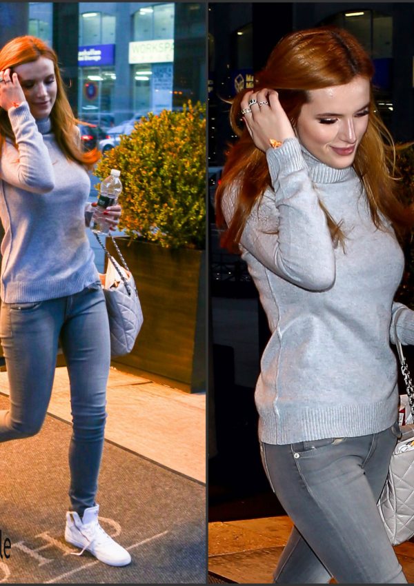 Bella Thorne  – Out in New York City, 12/16/2015