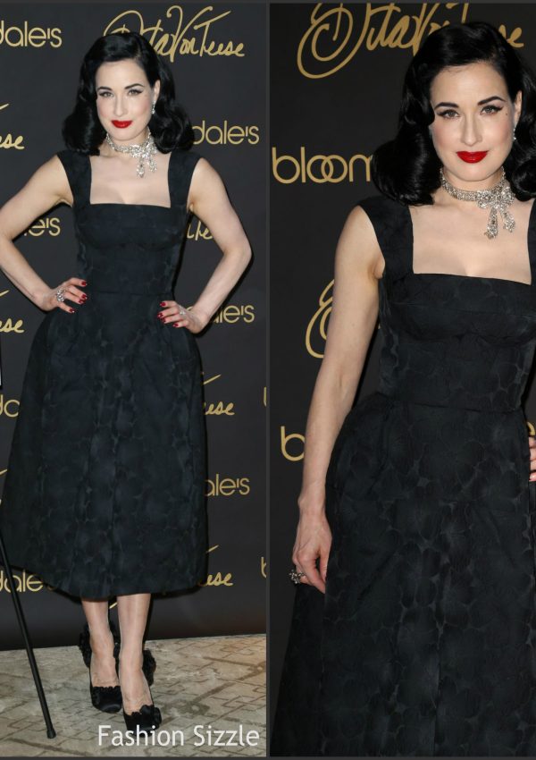 Dita Von Teese – Promote Her New Book ‘Your Beauty Mark – The Ultimate Guide to Eccentric Glamour’ in New York