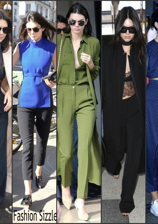 Kendall Jenner style at Fashion Week
