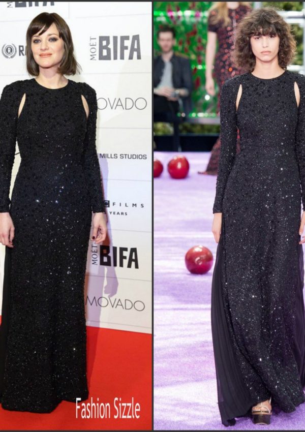 Marion Cotillard In Christian Dior Couture  At 2015 British Independent Film Awards