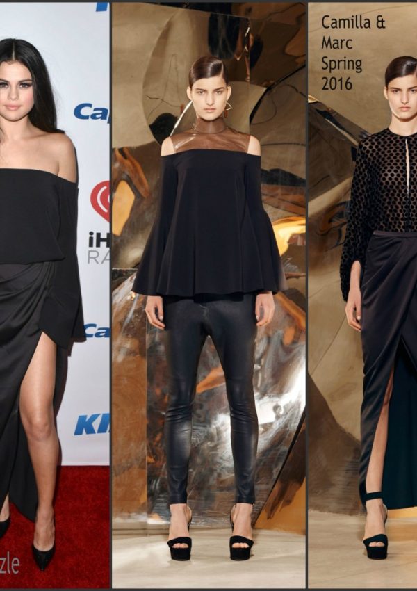 Selena Gomez  In Camilla and Marc – 102.7 KIIS FM’s Jingle Ball 2015 in Los Angeles