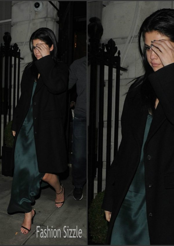 Selena Gomez – Leaving the EDITION Hotel in London, 12/13/2015