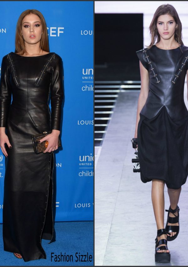 Adèle Exarchopoulos  In Louis Vuitton – 6th Biennial UNICEF Ball