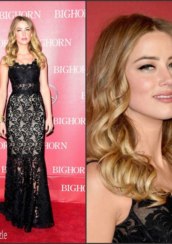 Amber Heard  in  Dolce & Gabbana – 2016 Palm Springs International Film Festival Awards Gala