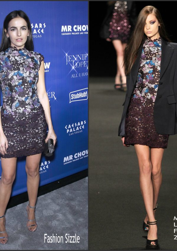 Camilla Belle in  Monique Lhuillier – Jennifer Lopez’s ‘All I Have’ Residency After Party in Las Vegas,