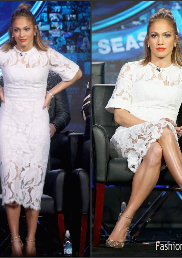 Jennifer Lopez – ‘American Idol’ Panel – 2016 Winter TCA Tour in Pasadena