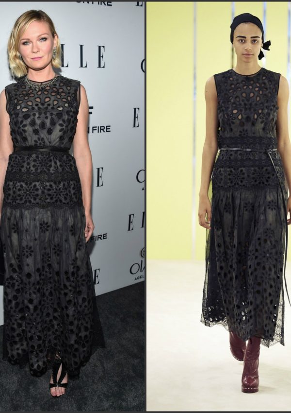 Kirsten Dunst in Marc Jacobs  –  ELLE’s 6th Annual Women in Television Dinner