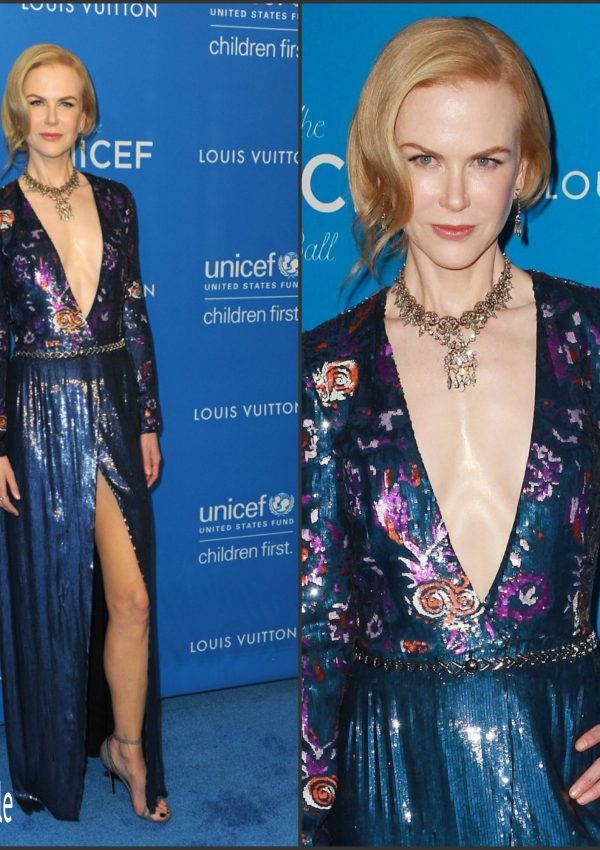 Nicole Kidman  In  Louis Vuitton – 2016 UNICEF Ball