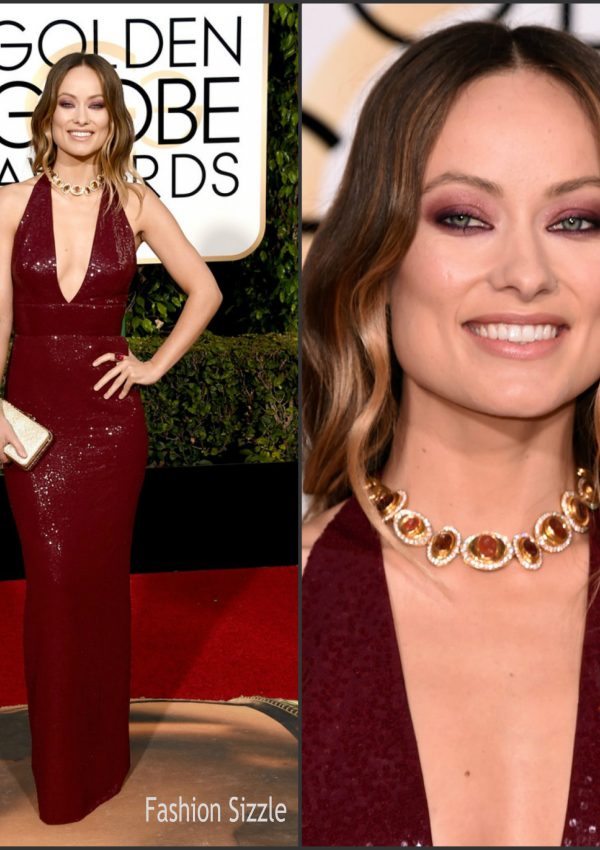 Olivia Wilde  In  Michael Kors – 2016 Golden Globe Awards