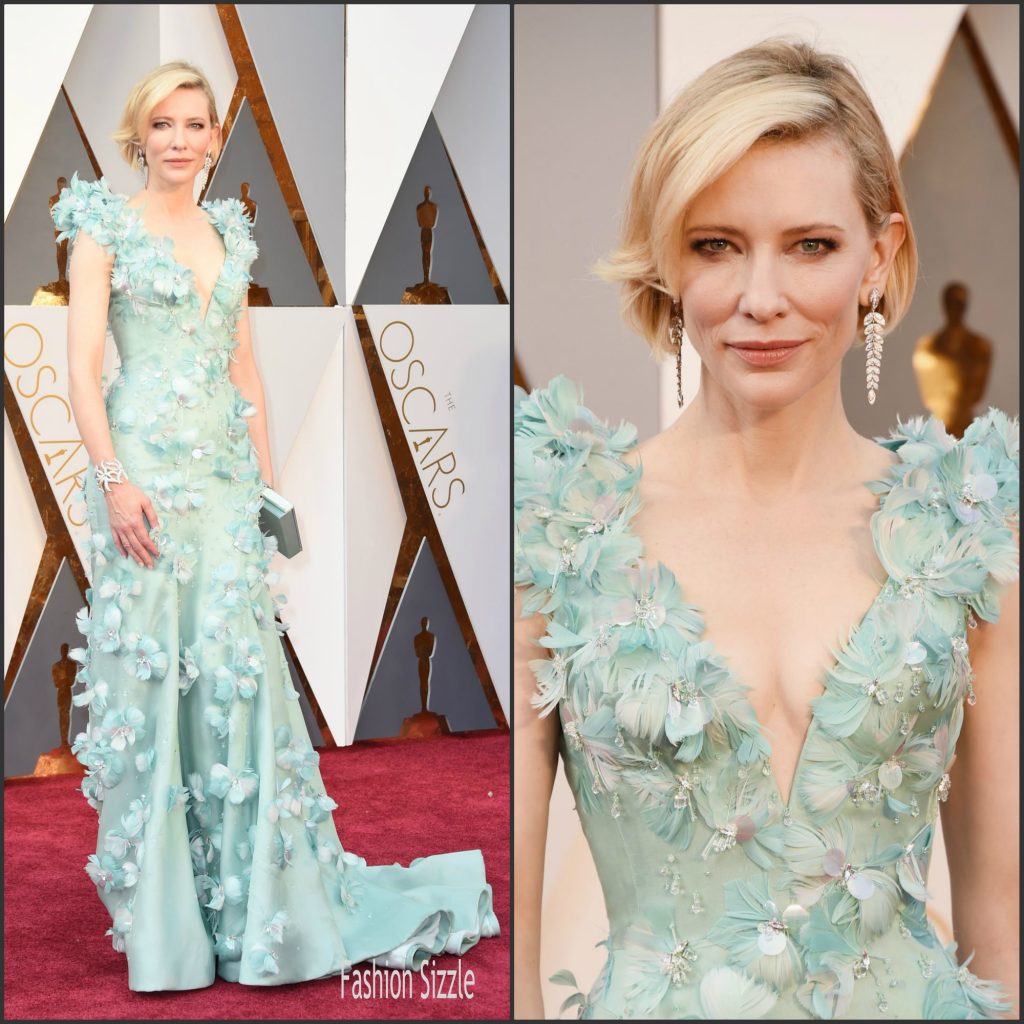 Cate Blanchett In Armani Prive 2016 Academy Awards