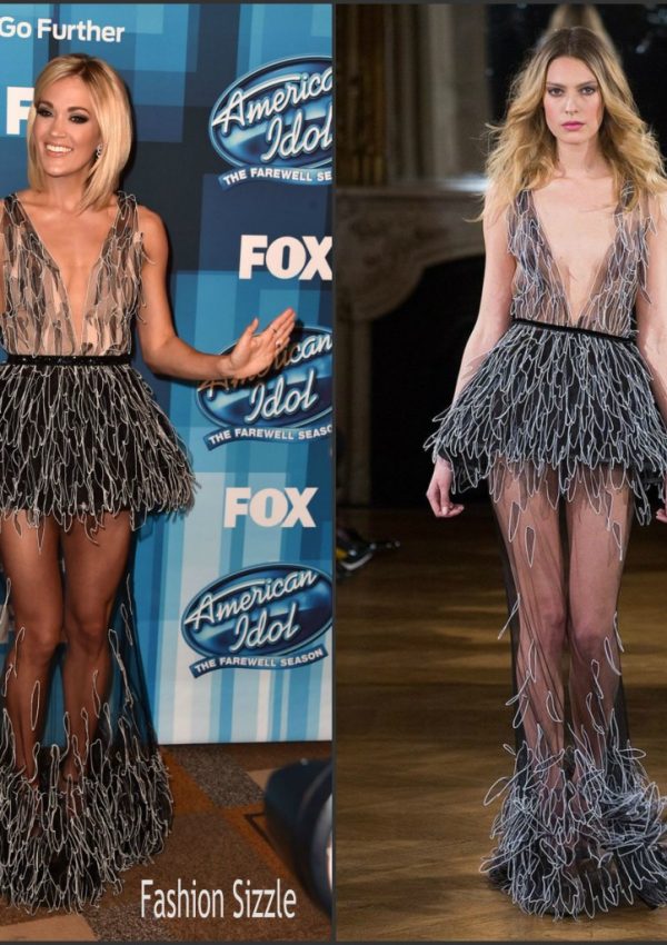 Carrie Underwood in Yanina Couture at the American Idol Grand Finale