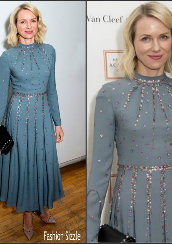 Naomi Watts in Valentino – 2016 New York Academy of Art’s Tribeca Ball