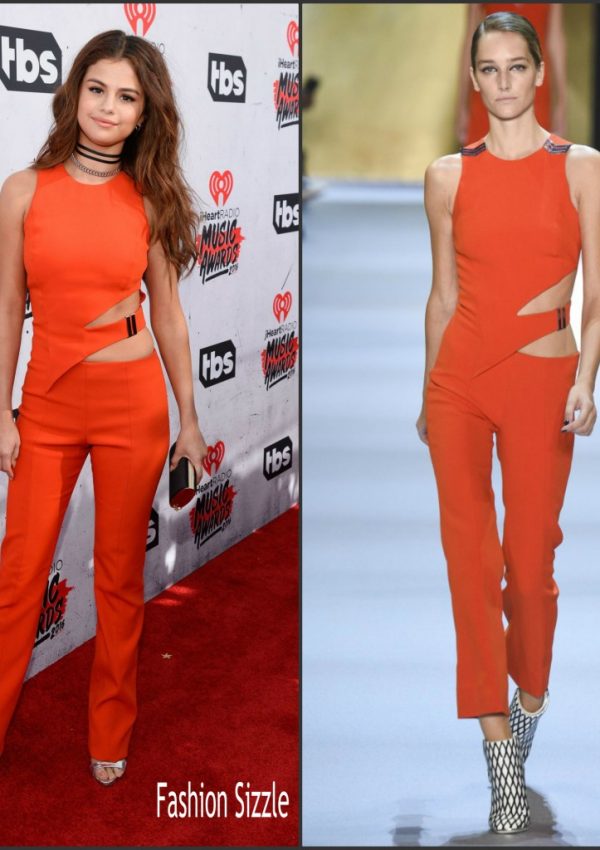 Selena Gomez in Mugler – 2016 iHeart Radio Music Awards