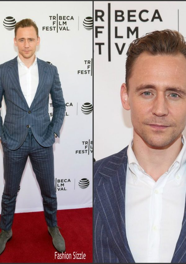 Tom Hiddleston  In  Brunello Cucinelli – 2016 Tribeca Film Festival