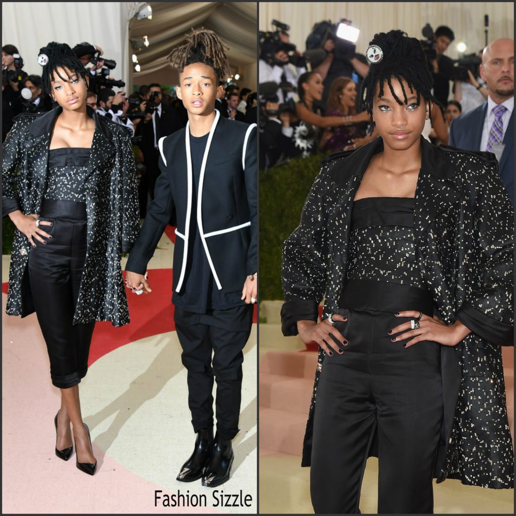 Willow Smith and Jaden Smith at the Met Gala 2016