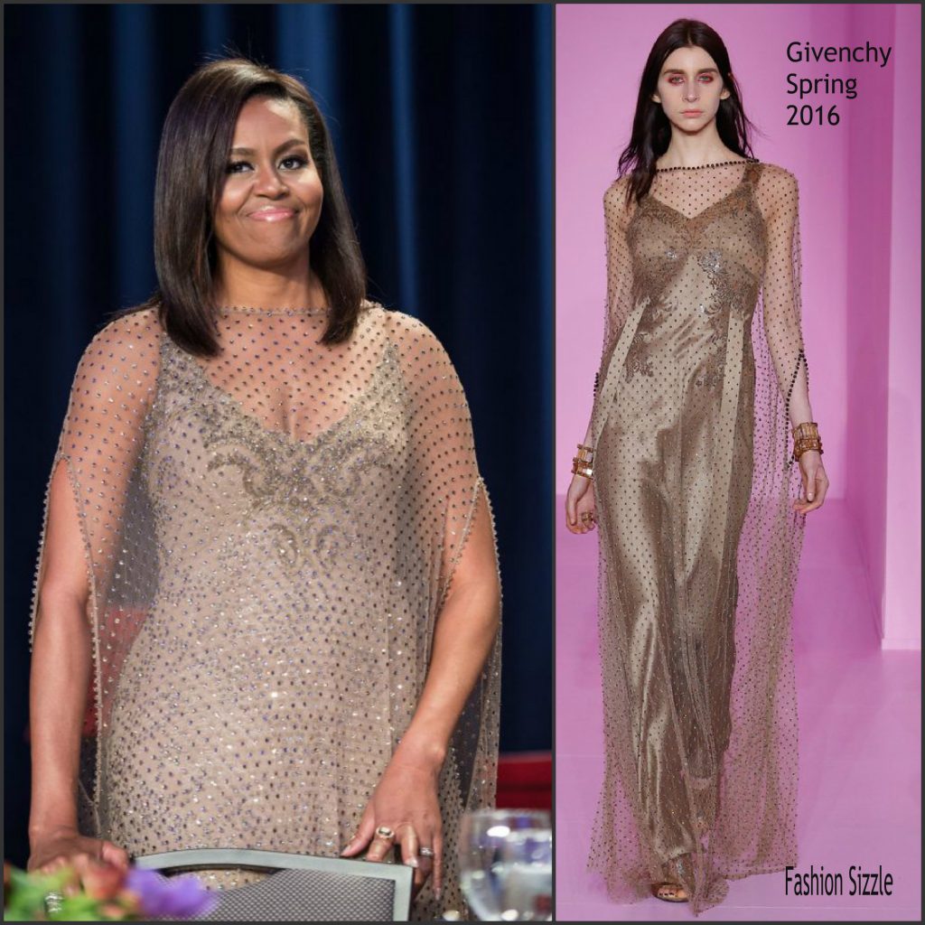 first-lady-michelle-obama-in-givenchy-white-house-correspondents-dinner-2016