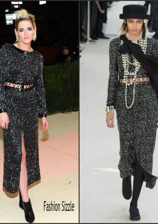 Kristen Stewart in Chanel at the 2016 MET Gala