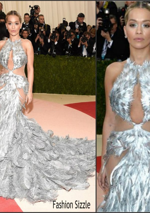 Rita Ora in Vera Wang at the 2016 MET Gala