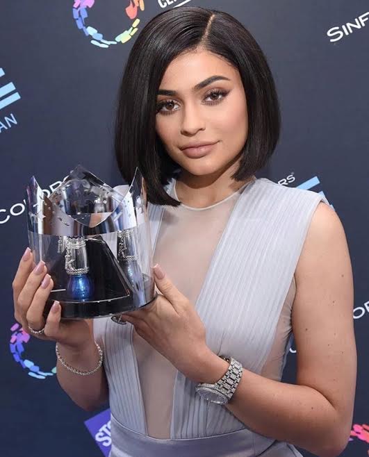 Kylie-jenner-sinful-colors-i-am-more-than-galvan-londonblue-silk-and-crepe-jumpsuit-3