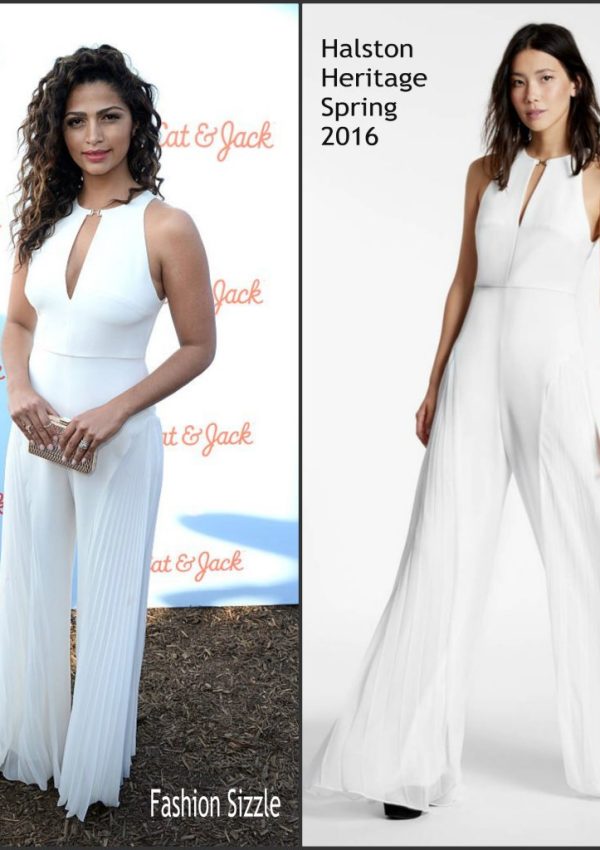 Camila Alves in Halson Heritage  Target’s Cat and Jack Brand