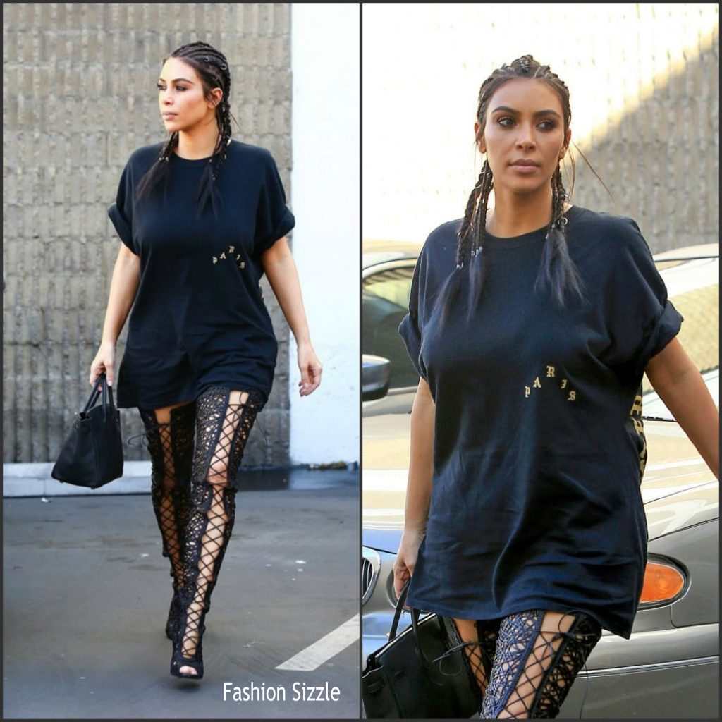 kim kardashian t shirt dress