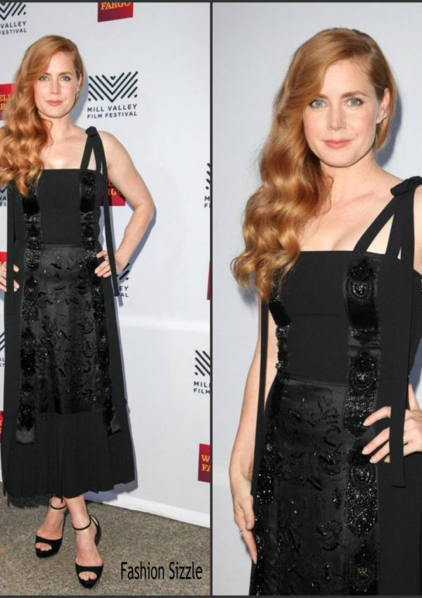 Amy Adams In Prada At Mill Valley Film Festival  “Arrival”Opening Night Premiere