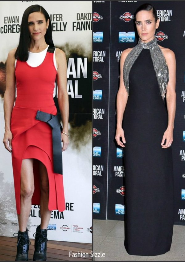 Jennifer Connelly In  Louis  Vuitton  At The ‘American  Pastorial ‘ Rome Photocall & Premiere