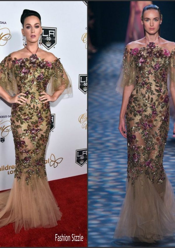 Katy Perry  In Marchesa  At 2016  Children’s Hospital LA” Once Upon A Time” Gala