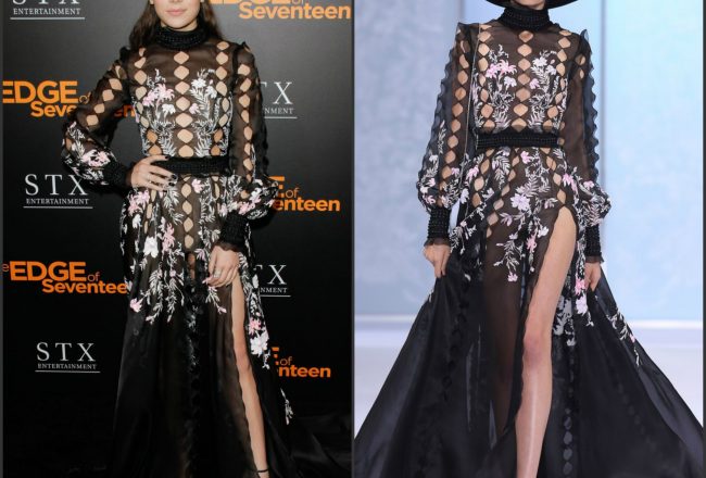 Hailee Steinfeld In Ralph and Russo At The Edge of Seventween LA ...