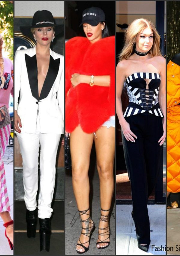 Best  Dressed Celebrity Street Style In 2016