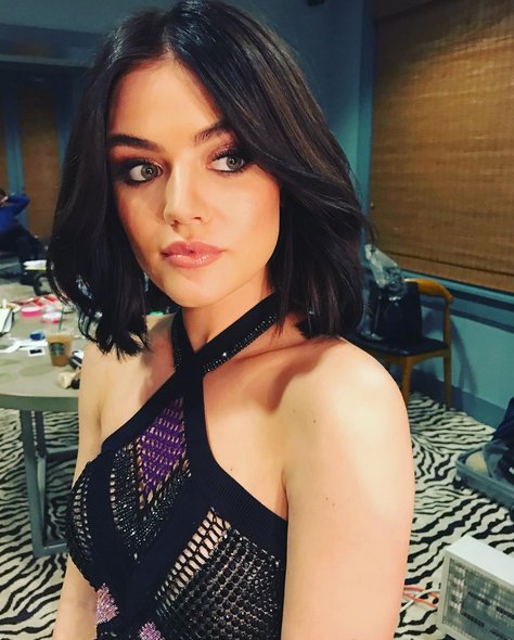 Lucy Hale In Loudebetoly Hosting New Year's Rockin' Eve