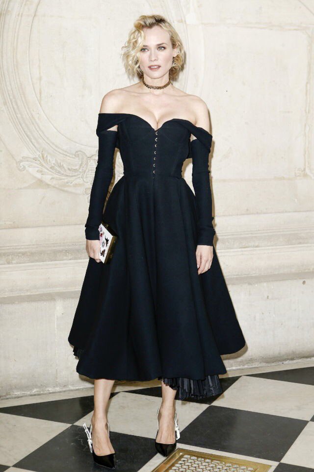 Diane Kruger In Christian Dior Couture At Christian Dior Haute Couture ...