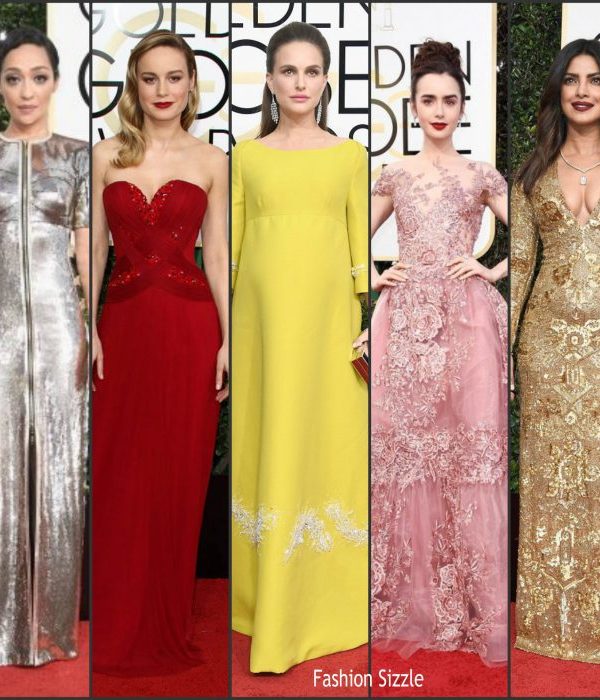 Best Dressed  Celebrities At The  Golden Globe  Awards 2017