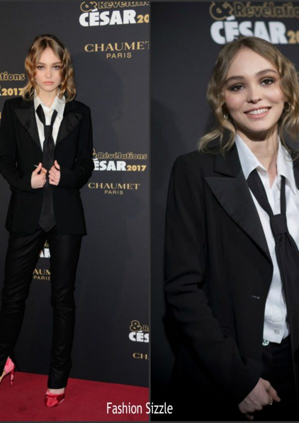 Lily-Rose Depp In Chanel At The  ”CESAR REVELATIONS ” Paris Photocall